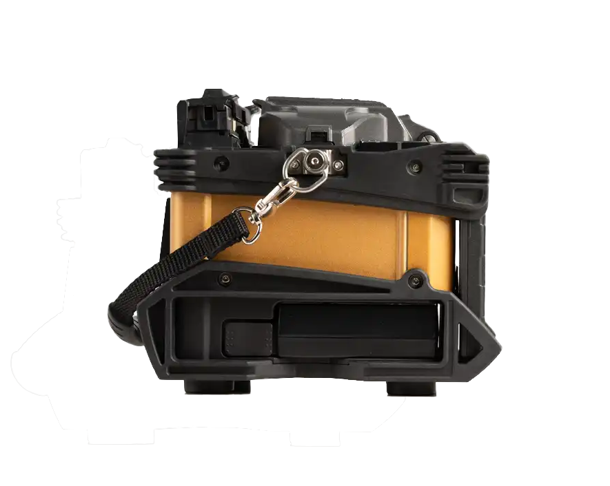 SPARC Fusion Splicer, Core Alignment - Side view displaying the ergonomic design and splicing area.
