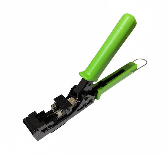One Push Punch-Down for U-Style Jacks (For K53- & K63- 90 degree Keystone Jacks) - Green Handle