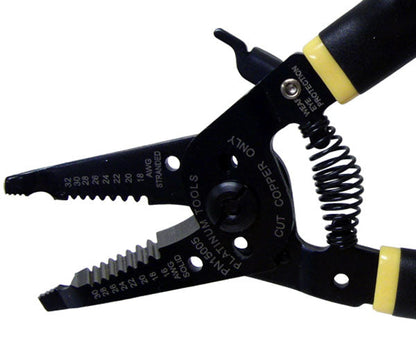 ProStrip 16AWG to 30AWG Wire Stripper - Black - Primus Cable Hand Tools 