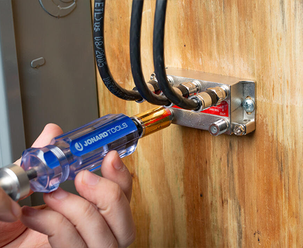 Terminator Tool for PPC and T&B, 7 1/2" - Wall application for termination - Primus Cable Hand Tools