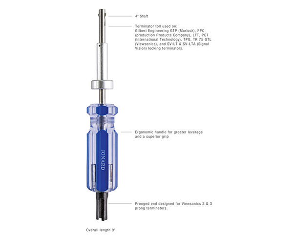 Terminator Tool with Prongs, 9" - Guide and specifications - Primus Cable