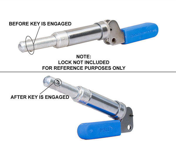 Barrel Lock Plunger Key - Primus Cable