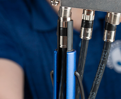 Trap And Security Combo Tool - In use on locking cable - Primus Cable