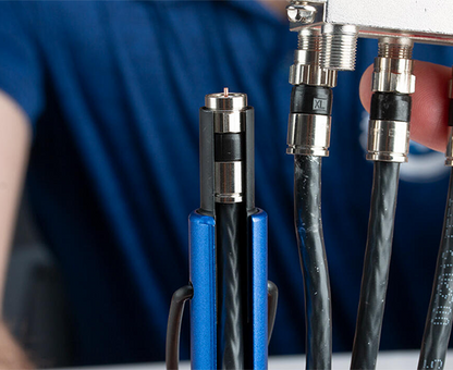 Trap And Security Combo Tool - In use on cable - Primus Cable Hand Tools