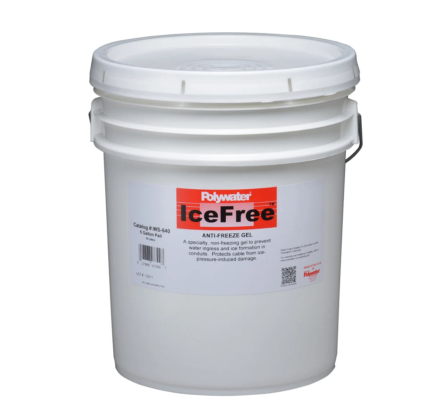 Polywater® IceFree™ Encapsulating Cable Antifreeze Gel, TOTAL CONDUIT ENCAPSULATING GEL SYSTEM