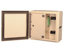 Wall Mount Fiber Patch Panel, NEMA 1 and 4 Rated, Up to 24 Ports