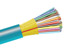 Tight Buffer Distribution Riser Fiber Optic Cable, Multimode 10 Gig OM4, Indoor/Outdoor