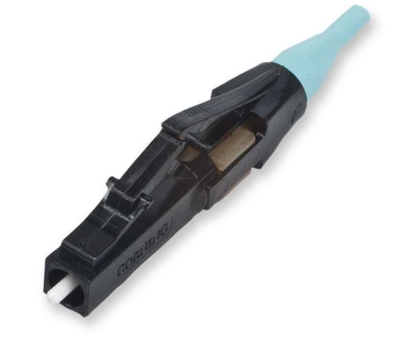 UniCam High-Performance LC Connector, Multimode 50/125 10 Gig, Ceramic Ferrule, Single Pack