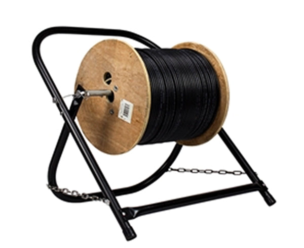 Folding Cable Caddy, Holds 20" Width x 18" Diameter, Reel up to 100lbs