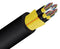 Tight Buffer Distribution Riser OFNR Fiber Optic Cable, Single Mode, OS2, Corning Fiber, Indoor/Outdoor