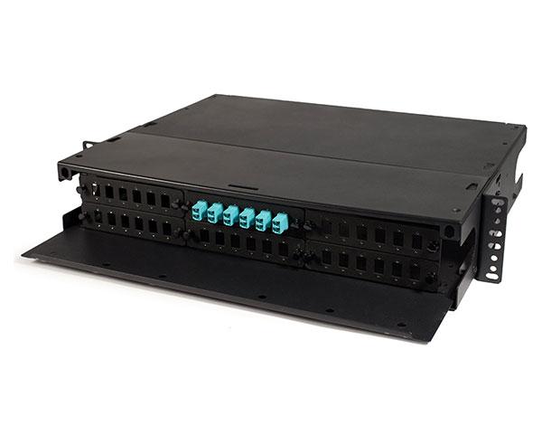 LGX Patch Panel, High Density, Slide-Out, Up to 144 Ports, 2U