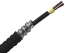 Armored Distribution, Riser Fiber Optic Cable, Multimode OM4, Corning Fiber, Indoor/Outdoor, OFCR (Per Foot)
