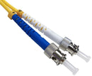 Fiber Optic Patch Cable, SC to ST, Single Mode 9/125, Duplex