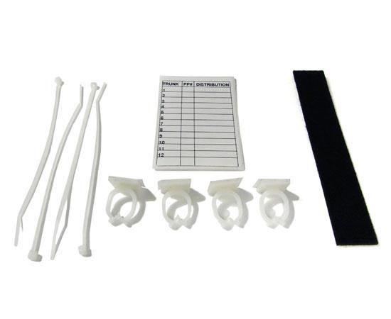 Wall Mount Fiber Enclosure, Up to 12 Splices, 1 Slack-N-Roll and 1 Splice Tray Included