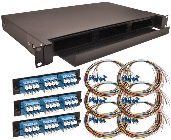 Rackmount Fiber Patch Panels - Preloaded or Blank Options – tagged ...