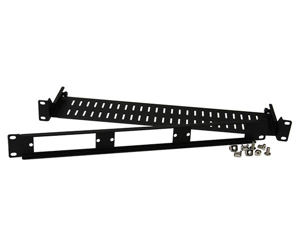 Adjustable Rack Mount LGX Fiber Patch Panel Housing with Rear Cable Support, 1U