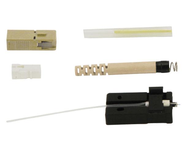 Fiber Optic FUSE Connector, Splice-on, Multimode, 62.5/125 OM1, SC, 6 Pack