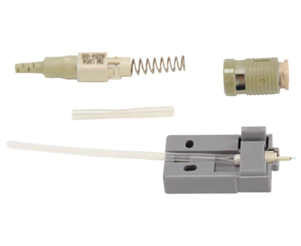Fiber Optic FUSE Connector, Splice-on, Multimode, 62.5/125 OM1, ST, 6 Pack