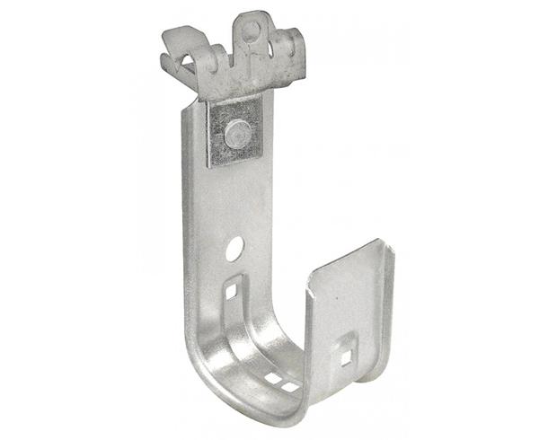 3/4″ J Hook with Hammer on Beam Clamp 1/8”-1/4” Flange