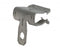 Hammer-On Beam Flange Clip, 5/16in-1/2 /w 1/4in Hole - 100 Pack