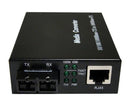 Media Converter, Multimode, Gigabit Ethernet, 550M, RJ45-Duplex SC