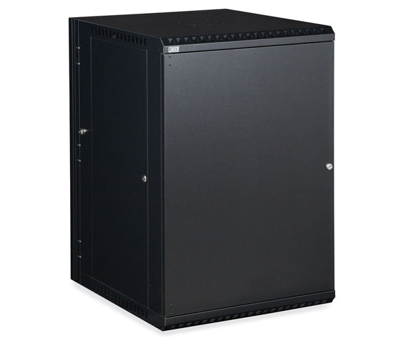 Computer Rack Swing Out Network Rack, Swing-Out Wall Mount Enclosures, Solid Door – Fiber Savvy