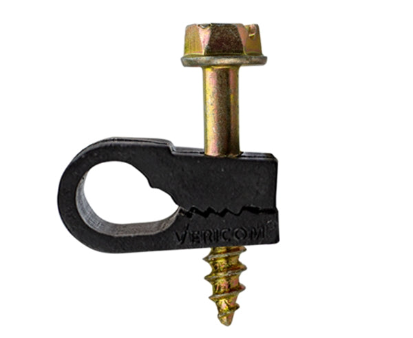 Screw-in Cable Clip (1/2", 9/16", or 7/8" Depth) Single - 100 Pack