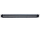 24 Port Blank Patch Panel with Support Bar_02