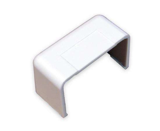 Raceway Duct End Cap Fitting - White