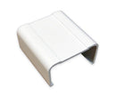 Raceway Duct Joint Cover Fitting - White