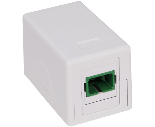Fiber Surface Mount Box SC/APC Simplex