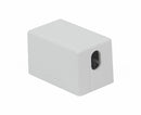 Fiber Surface Mount Box, Pre-loaded 1 port SC/APC Simplex, White