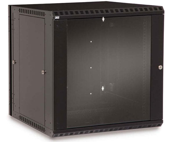 Network Rack, Swing-Out Wall Mount Enclosure, 12U