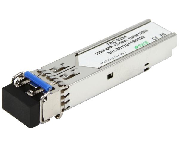 SFP Fiber Transceiver Module, Single Mode, 10KM DDM 100BASE-LX, LC Connector, Cisco Compatible