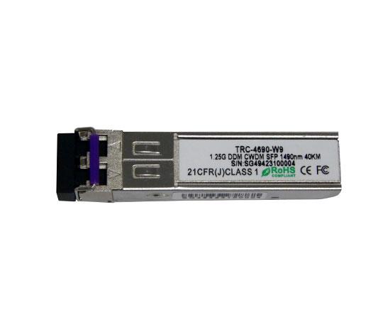 SFP Fiber Transceiver Modules, Single Mode, 40KM 1000BASE-CWDM, 1490nm LC Connector, 1.25G, Cisco Compatible