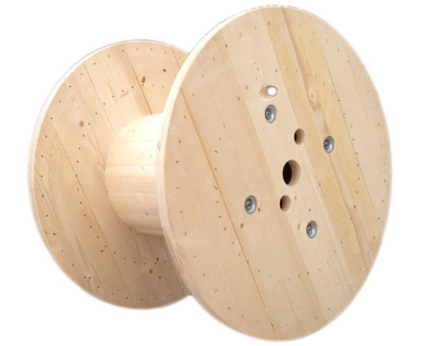 Wooden Bulk Fiber Cable Spool