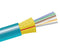 Fiber Optic Cable, 6 Strand, Multimode, 50/125 10 Gig OM3, Indoor Distribution, Riser
