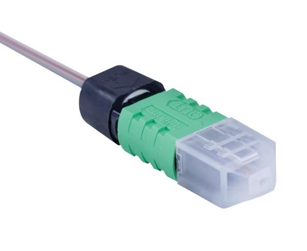 Fiber Connector, MPO FuseConnect, APC, Single Mode, 250um Ribbon, 6 Pack
