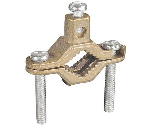 Bronze Ground Clamp for Bare Wire and Pipe